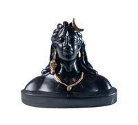 WC Statue WC Adiyogi Seigneur Shiva | Tableau de bord de voiture Shiva hindou Murtis méditant Shiva Statue Shiva pour décoration d'intérieur | Statue Mahadev Shiva Adi Yogi Seigneur Shiva Idole Statue