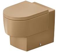 WC sur pied Duravit Balcon 207109AM00 37x54cm, 4,5 l, sans bride, sortie horizontale, argile terra mat