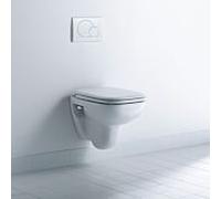 Cuvette WC suspendue céramique - fond creux - D Code Compact DURAVIT