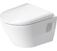 WC Suspendu Duravit D-Neo Compact HygieneGlaze 370x400mm Blanc