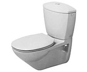 WC suspendu Duravit Design Classics pour combinaison Duraplus Practica-Cascade 0195090000 avec technologie Cascade, 650 mm, blanc brillant