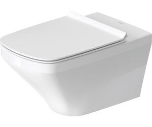 WC suspendu Duravit DuraStyle 62cm, WC à évacuation verticale, sans rebord, 25420900001, Couleur: Blanc avec Wondergliss