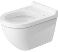 Duravit Starck 3 WC suspendu à fond creux accrochement caché avec Wondergliss Blanc 22250900001