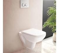 WC suspendu en céramique blanche siège non inclus - S20 | Vitra