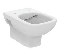 WC Suspendu Ideal Standard i.life A Sans bride, rectangulaire 355x335x540mm Blanc Ideal +