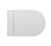 WC suspendu Kartell en cours d'utilisation, avec chasse d'eau sans rebord, y compris LCC, siège de WC avec fermeture en douceur, H8663304000001