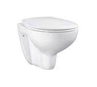 Bau Ceramic WC suspendu sans bride, blanc alpin (39351000)