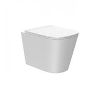 WC suspendu sans bride - carré - 350 x 365 x 480 mm - Belvoye SARODIS