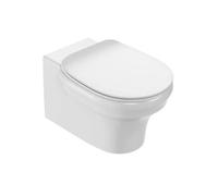 WC suspendu sans bride Cléo 1889 + abattant extra-plat