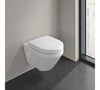 Villeroy und Boch Architectura Vasque à poser murale WC 4687C0R1 35x48cm, murale, avec TwistFlush, Blanc Alpin CeramicPlus