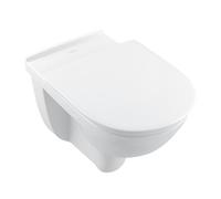 WC Suspendu Villeroy et Boch O.Novo Vita à fond creux sans bride Blanc Alpin Plus 4695R0T2
