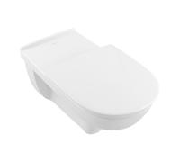 WC Suspendu Villeroy et Boch O.Novo Vita fond creux sans bride Blanc Alpin 4601R0R1