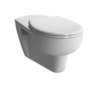 WC suspendu VitrA Conforma 5811B003-0075 blanc, 35,5 x 70 cm, accessible aux personnes à mobilité réduite, hauteur d'assise 48 cm