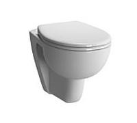 WC suspendu VitrA Conforma, à chasse d'eau profonde 5812B003-0075 blanc, 35,5 x 54 cm, accessible aux personnes à mobilité réduite, hauteur d'assise 48 cm + 6 cm