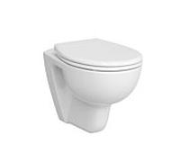 WC suspendu VitrA Conforma, à chasse d'eau profonde 7712B003-0075, 35,5 x 54 cm, plus 60 mm, accessible aux personnes à mobilité réduite, hauteur d'assise 48 cm, blanc brillant