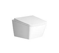 WC suspendu VitrA Equal, à chasse d'eau profonde 7245B403-0075 39,5 x 54 cm, blanc brillant VC