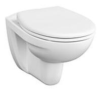 WC suspendu VitrA Normus, à chasse d'eau profonde, référence 7855L003-1030, blanc, sans bride