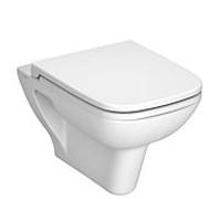 WC suspendu VitrA S20, à chasse d'eau directe 5506L003-0101, 36 x 52 cm, volume de chasse 3/6 l, blanc