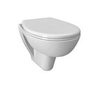 WC suspendu VitrA S20 à chasse d'eau profonde 7649L003-0075 35 x 48,5 cm, volume de chasse de 3/6 litre, blanc, sans fonction bidet