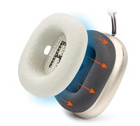 WC SweatZ Max - Housses Antisudor Brevetées Compatible avec AirPods Max 1 (Ne Convient Pas aux AirPods Max 2) par Wicked Cushions | Antisudor & Lavable | Protection Totale | Starlight