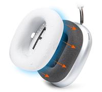WC SweatZ Max - Housses Antisudor Brevetées Compatible avec AirPods Max 1 (Ne Convient Pas aux AirPods Max 2) par Wicked Cushions | Antisudor & Lavable | Protection Totale | Blanc