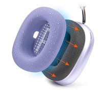 WC SweatZ Max - Housses de Protection brevetées pour Airpods Max fabriquées par Wicked Cushions | Résistant à la Transpiration et Facilement Lavable | Purple