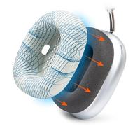 WC SweatZ Max - Housses de Protection brevetées pour Airpods Max fabriquées par Wicked Cushions | Résistant à la Transpiration et Facilement Lavable | Ivory Tide