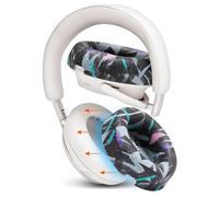 WC SweatZ QC Ultra - Housses de Protection brevetées pour écouteurs Bose QuietComfort Ultra Gen 1 et Gen 2 par Wicked Cushions | Résistantes à la Transpiration et lavables | 90's Black