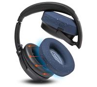 WC SweatZ QuietComfort - Coussinets d'oreille Anti-Transpiration brevetés pour Bose QuietComfort 35 et 35ii, QC45 / SE/QuietComfort 2023 et Plus, fabriqués par Wicked Cushions | Midnight Blue