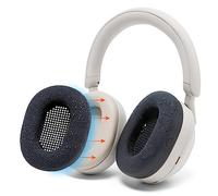 WC SweatZ XM5 - Coussinets Anti-Transpiration brevetés pour Sony WH1000XM5 par Wicked Cushions | Protection complète à 360° | Résistants à la Transpiration et lavables Facilement | Black