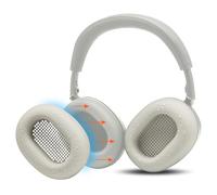 WC SweatZ XM6 -Coussinets d'oreille en Silicone brevetés, compatibles avec Le Sony WH-1000XM6, par Wicked Cushions | Résistants à la Transpiration et lavables | Platinum Silver