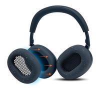 WC SweatZ XM6 -Coussinets d'oreille en Silicone brevetés, compatibles avec Le Sony WH-1000XM6, par Wicked Cushions | Résistants à la Transpiration et lavables | Midnight Blue