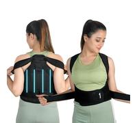 WC Taylor Brace Correcteur de posture avec 4 inserts de tige en acier, redresseur de dos réglable pour soulager les douleurs dorsales, scoliose de la colonne vertébrale, soutien dorsal pour femme