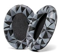 WC Wicked Cushions Coussinets de Remplacement Extra épais compatibles avec Les écouteurs Sony WH-1000XM3 - Geo Grey