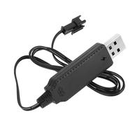 Wcawnlt Câble De Charge USB 3,7 V pour Batteries Rechargeable 3,7v Pile Batterie Cable Chargeur SM-2P Adaptateur pour Lipo Accu Maison Voyage Et Électronique