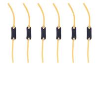 Wcawnlt Elastique Lance Pierre, Kit de 6 Élastiques en Caoutchouc Naturel à Haute Résilience, Accessoire de Rechange Universel pour Fronde Traditionnelle avec Appui-Bol