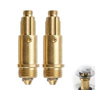 Wcawnlt Lot De 2 Bondes À Ressort en Laiton pour Bonde De Baignoire Pop Up Click Clack,pour Bonde Clic Clac pour Lavabo pour Remplacer Universellement Les Bouchons d'Évier