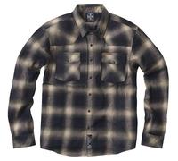 WCC Hors-la-loi Chemise en flanelle Olive/Noir M homme vert