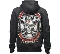 West Coast Choppers Mechanic Full Zip Sweatshirt Noir 2XL Homme
