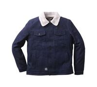 Wcc Sherpa Veste En Denim Doublé Bleu Taille M