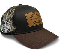 WCC West Coast Choppers Casquette Hunter Trucker Hat WCCPT167BN Einheitsgröße