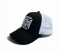 WCC West Coast Choppers Casquette Og Cross Hat WCCPT171ZW Einheitsgröße