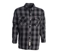 WCC West Coast Choppers Chemise moto Riding Lumberjack Grey/Black 4XL
