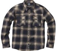 West Coast Choppers Outlaw Flannel Long Sleeve Shirt Noir M Homme