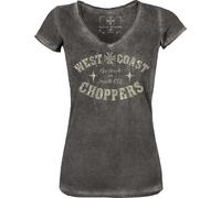 WCC West Coast Choppers Chemises Go Fast V Neck XL