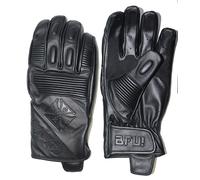 WCC West Coast Choppers Gants de moto en cuir BFU Black S