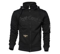 WCC West Coast Choppers Hoodie Choppers Por Vida Zip Noir 3XL