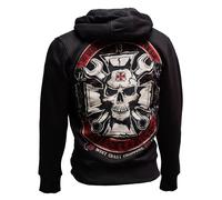 West Coast Choppers Sweat-shirt zippé Mechanic Noir L Homme
