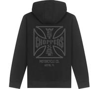 WCC West Coast Choppers Hoodie Zip Atx Cross Zip Hoody WCCHD230ZW 3XL