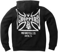 WCC West Coast Choppers Hoodie Zip Dominator Hoody zippé WCCHD226ZW XL
